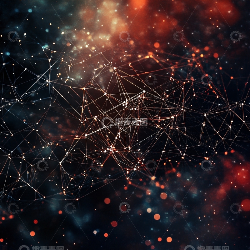 高清大图下载【趣麦麦图】科技汇聚科技背景1