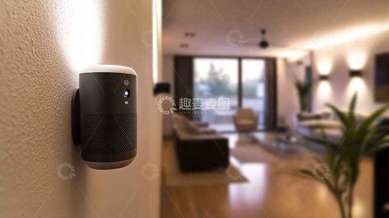 高清大图下载【趣麦麦图】人工智能家居3