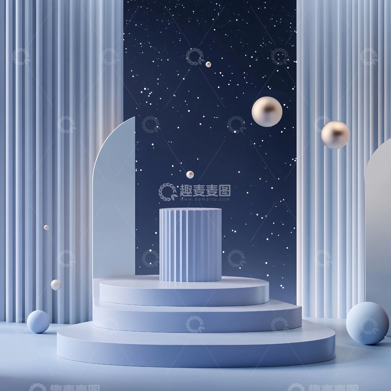 高清大图下载【趣麦麦图】简约秀场27