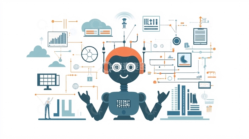 高清大图下载【趣麦麦图】智能科技吉祥物