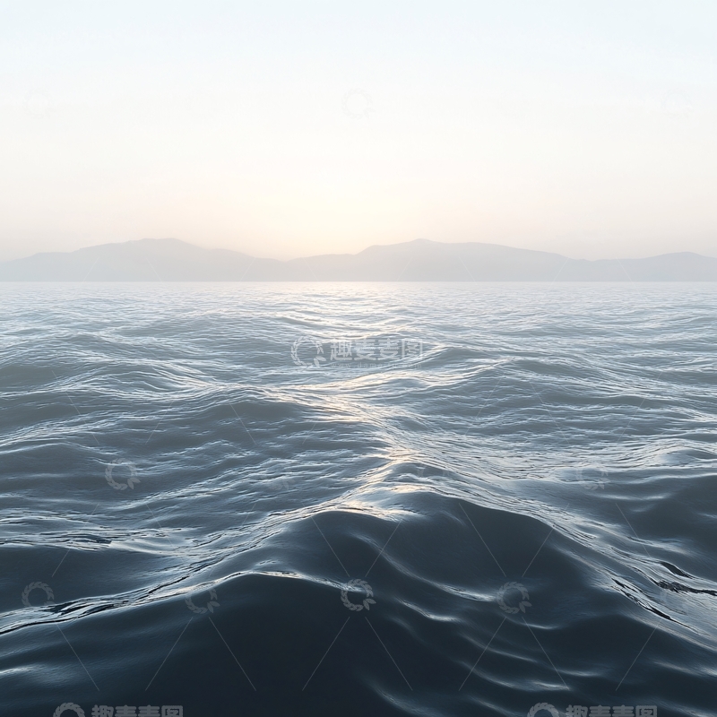 高清大图下载【趣麦麦图】水面无人风景