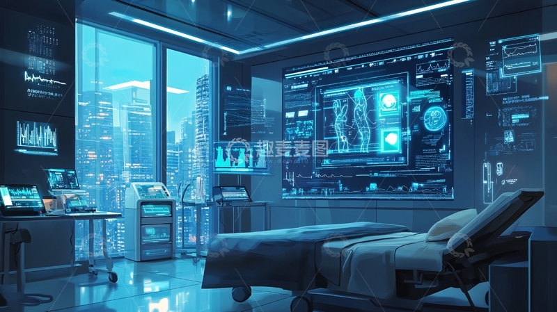 高清大图下载【趣麦麦图】高科技病房2