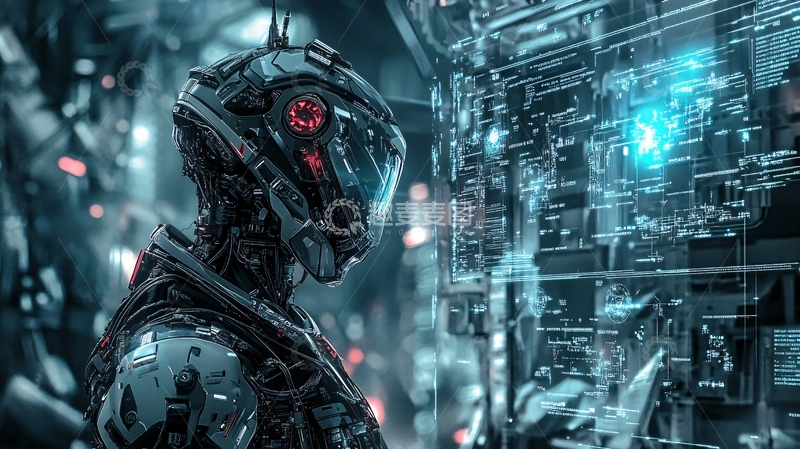 高清大图下载【趣麦麦图】科幻人工智能7