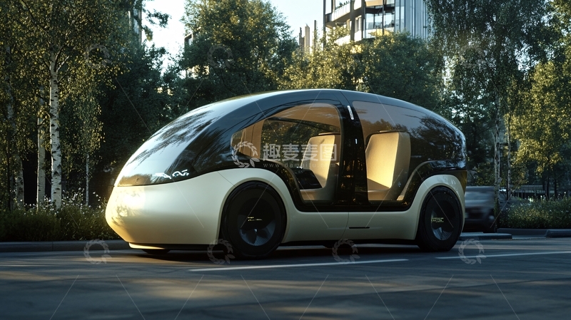 高清大图下载【趣麦麦图】自动驾驶汽车的普及1