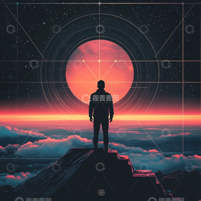 高清大图下载【趣麦麦图】科幻概念海报