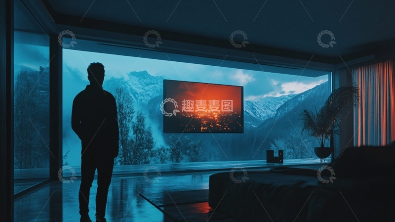 高清大图下载【趣麦麦图】面全景影院