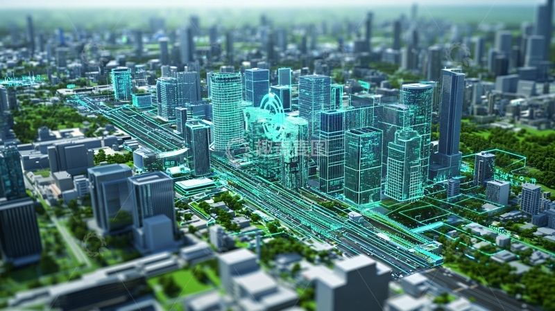 高清大图下载【趣麦麦图】参数化城市