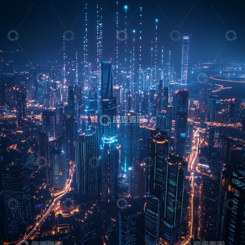 高清大图下载【趣麦麦图】迪拜智慧城市3
