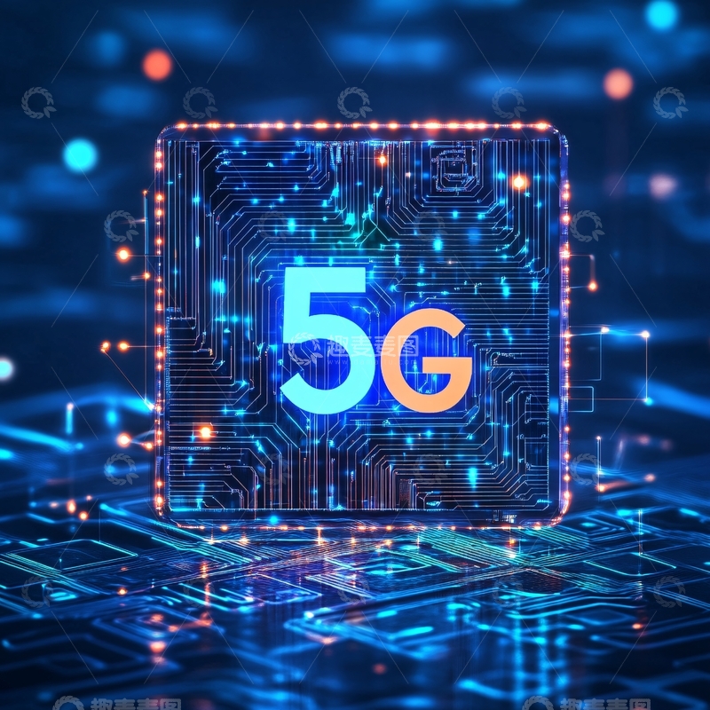 高清大图下载【趣麦麦图】网络蓝色科技