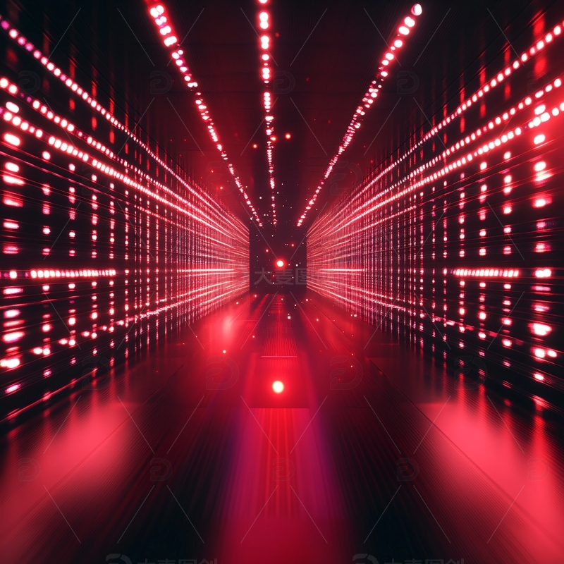 高清大图下载【趣麦麦图】灯光隧道特效