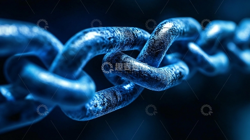 高清大图下载【趣麦麦图】链状科技