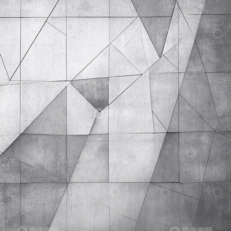 高清大图下载【趣麦麦图】几何背景墙