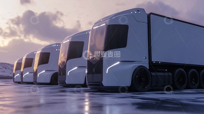 高清大图下载【趣麦麦图】无人驾驶运输车4