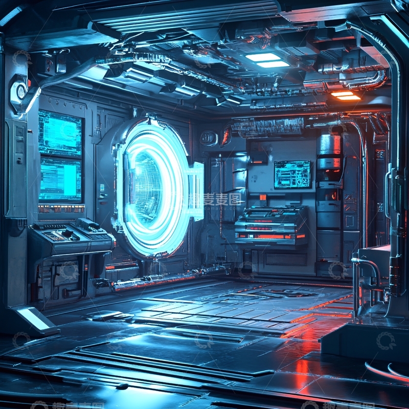 高清大图下载【趣麦麦图】科幻实验室6