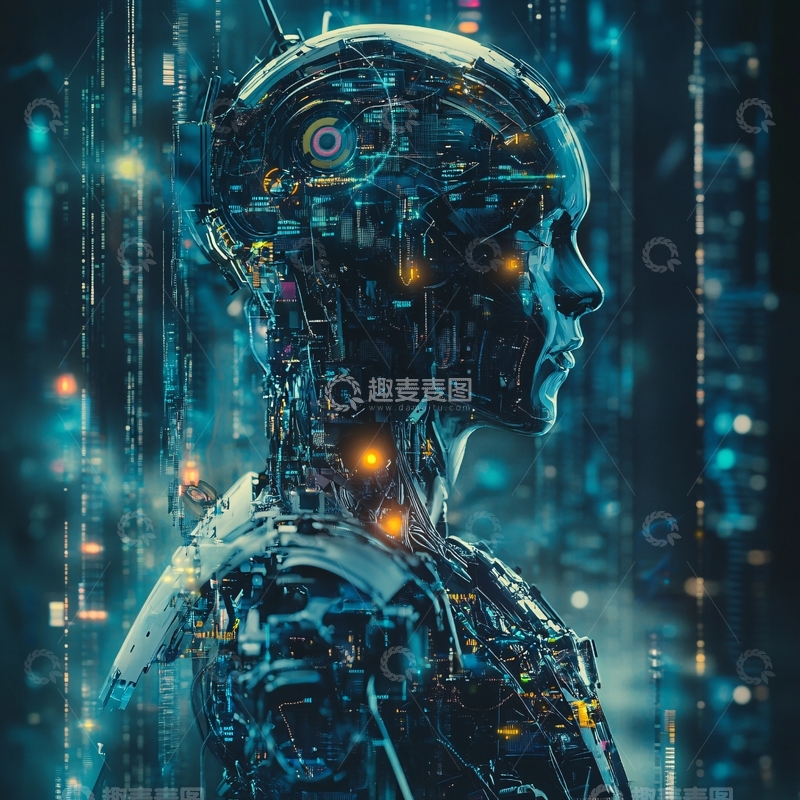 高清大图下载【趣麦麦图】人工智能计算1