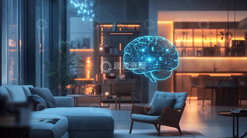 高清大图下载【趣麦麦图】人工智能家居家具