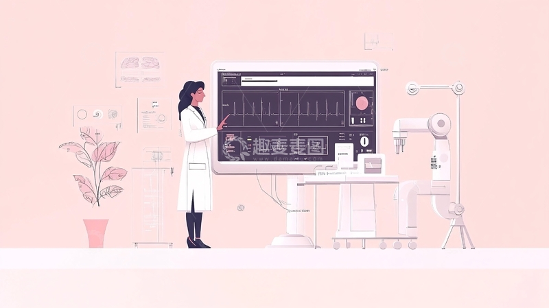 高清大图下载【趣麦麦图】医疗器械插画2