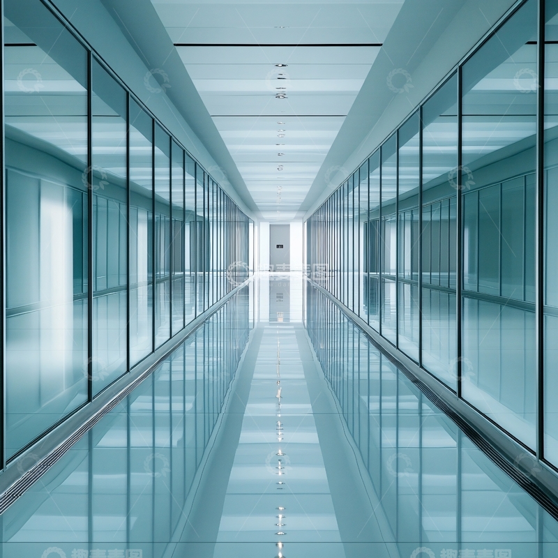高清大图下载【趣麦麦图】玻璃走廊