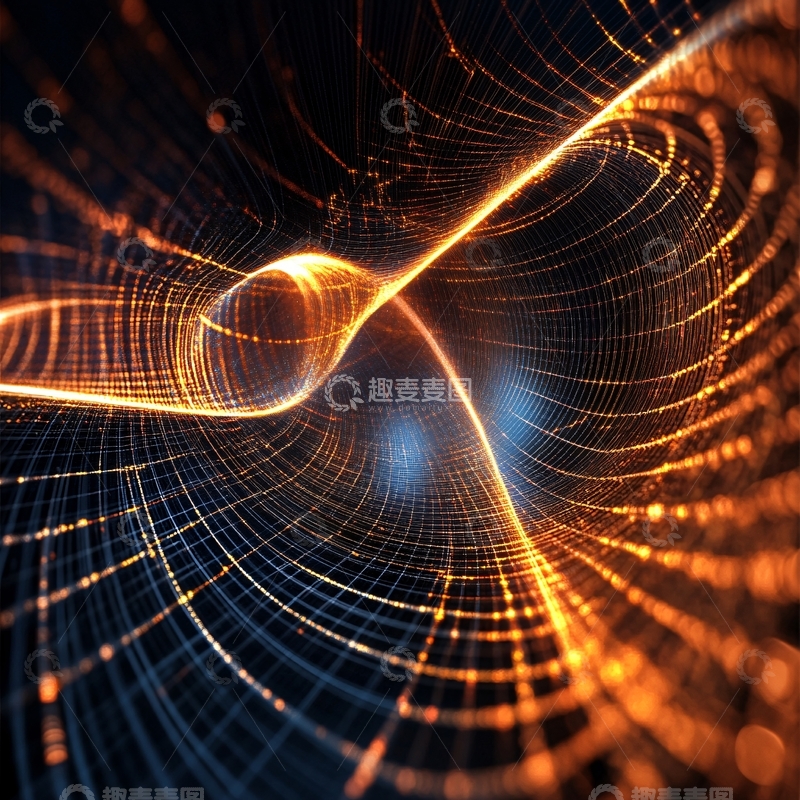 高清大图下载【趣麦麦图】网点创意特效背景14