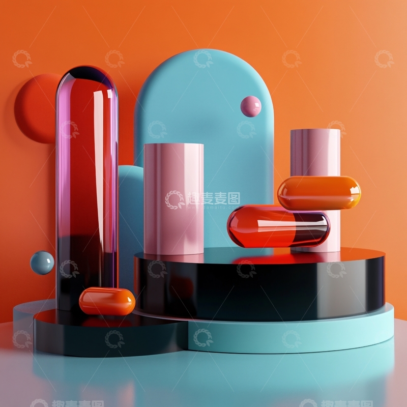 高清大图下载【趣麦麦图】简约秀场33