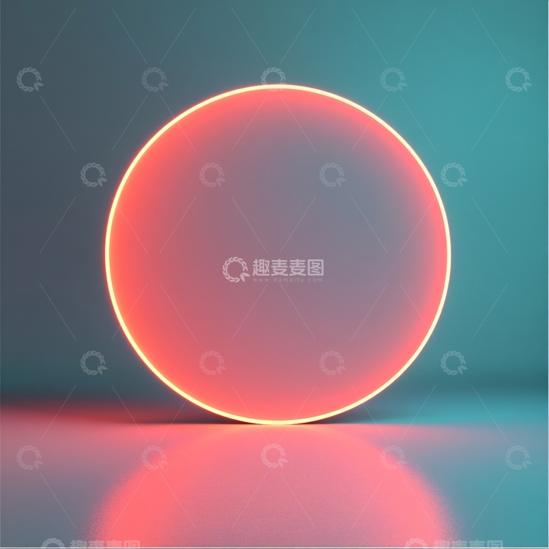 高清大图下载【趣麦麦图】渐变球形灯