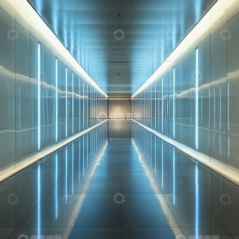 高清大图下载【趣麦麦图】霓虹走廊3