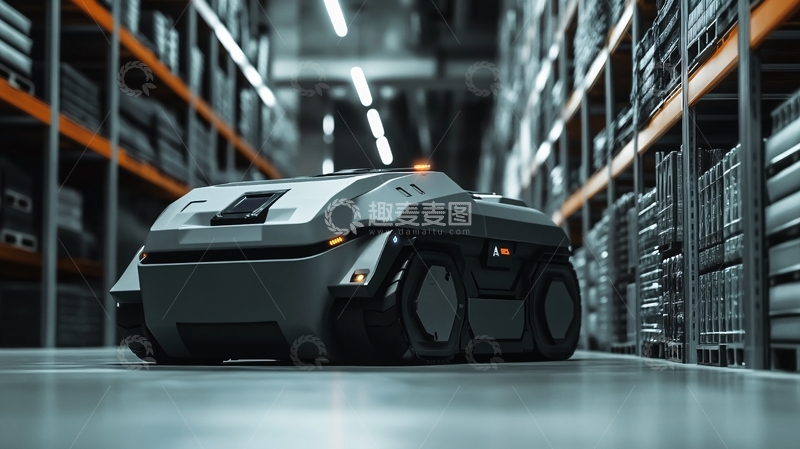 高清大图下载【趣麦麦图】智能物流智能设计