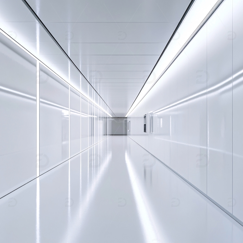 高清大图下载【趣麦麦图】科技感走廊8