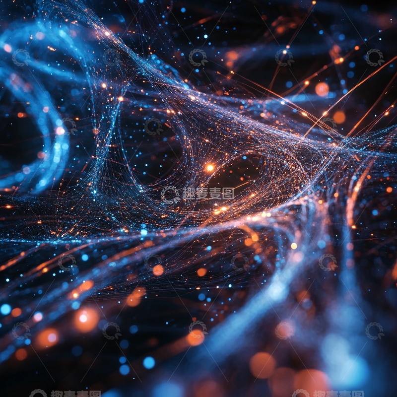 高清大图下载【趣麦麦图】炫彩炫酷科技