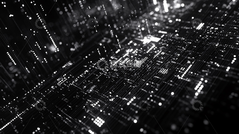 高清大图下载【趣麦麦图】黑色科技数码科技
