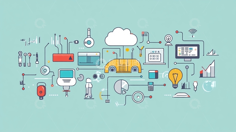 高清大图下载【趣麦麦图】汽车网联化