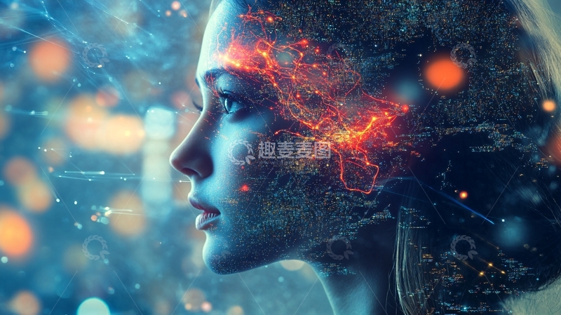 高清大图下载【趣麦麦图】虚拟的脸3