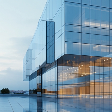 玻璃金属材质建筑4