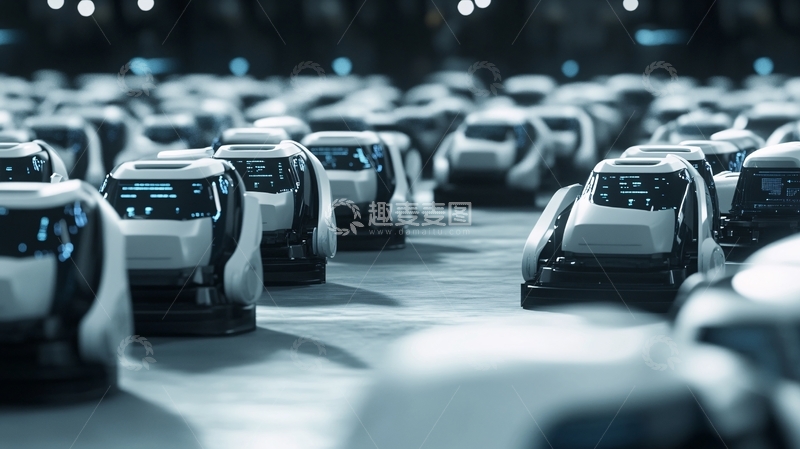 高清大图下载【趣麦麦图】人工智能车