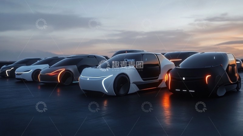 高清大图下载【趣麦麦图】新能源车设计2