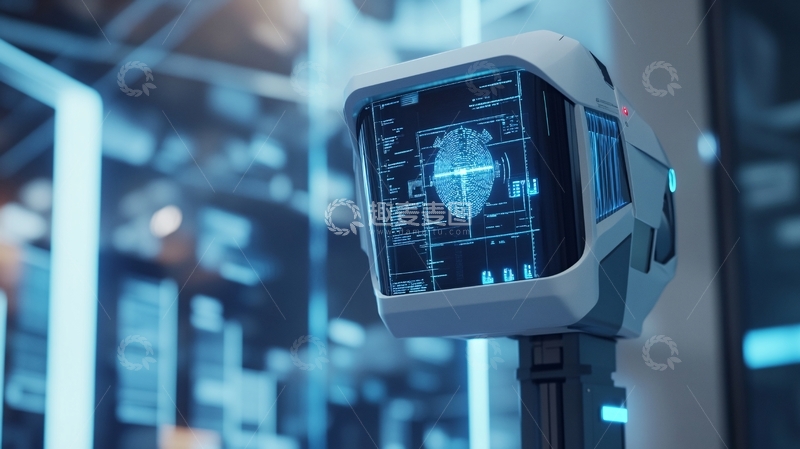 高清大图下载【趣麦麦图】监控人工智能