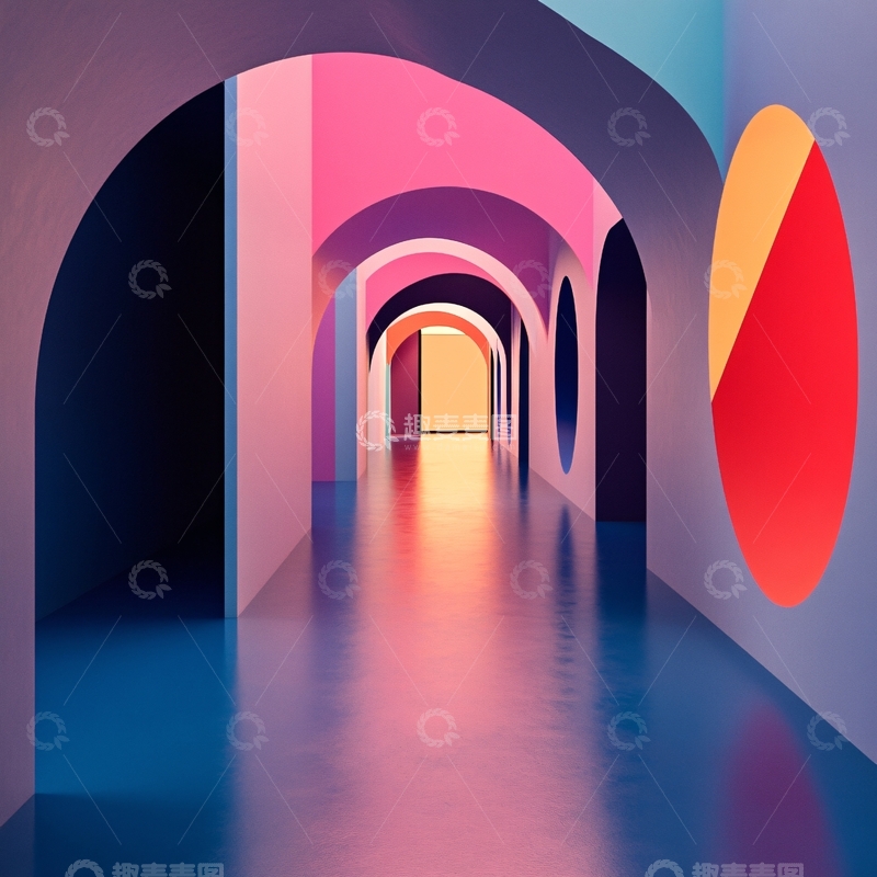 高清大图下载【趣麦麦图】简约秀场36