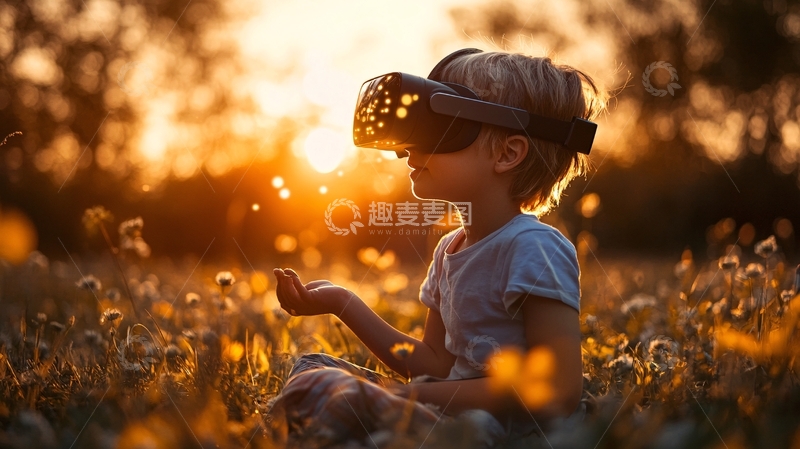 高清大图下载【趣麦麦图】虚拟现实技术展示1