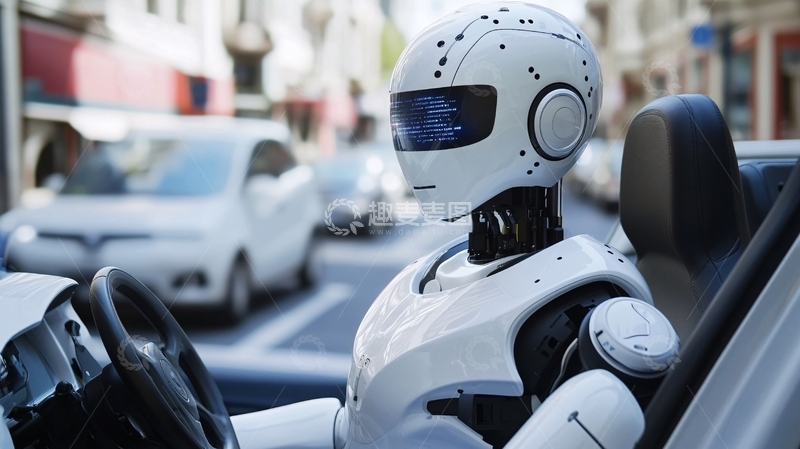 高清大图下载【趣麦麦图】人工智能车1