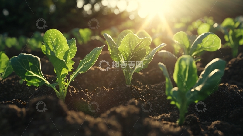 高清大图下载【趣麦麦图】蔬菜种植农业栽种