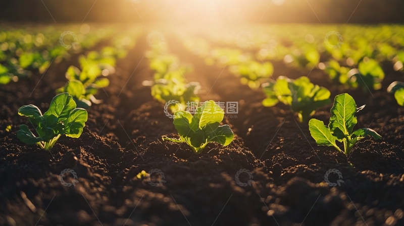 高清大图下载【趣麦麦图】阳光下的小苗23
