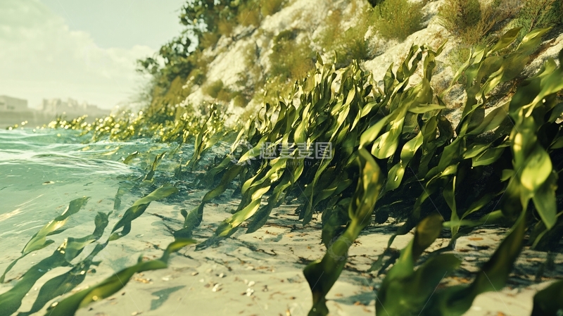 高清大图下载【趣麦麦图】植物海面