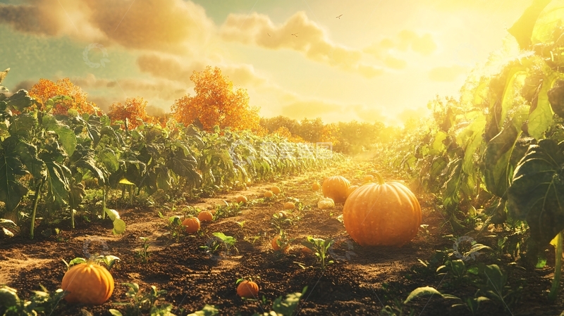 高清大图下载【趣麦麦图】丰收节效果展示1