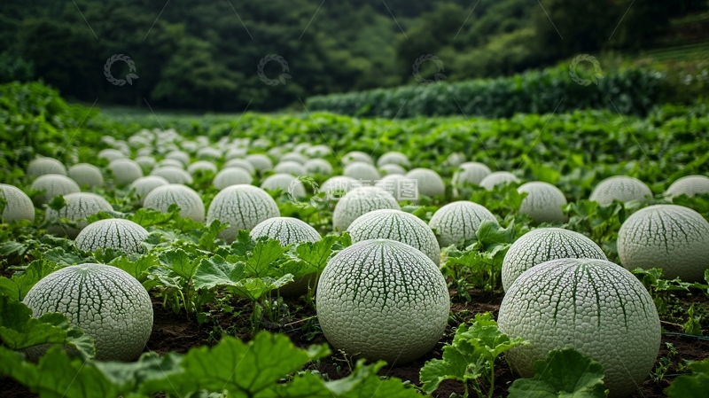 高清大图下载【趣麦麦图】美都瓜田