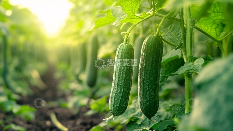高清大图下载【趣麦麦图】水果黄瓜高清2