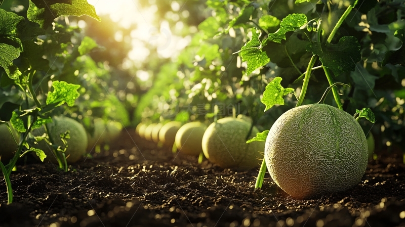 高清大图下载【趣麦麦图】超清博洋号甜瓜12