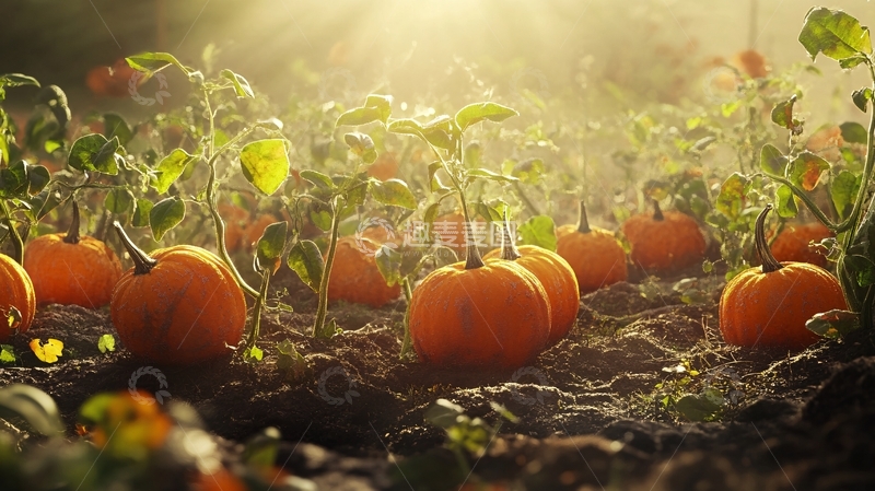 高清大图下载【趣麦麦图】小南瓜种植1