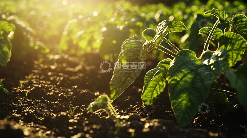 高清大图下载【趣麦麦图】高清大豆地20