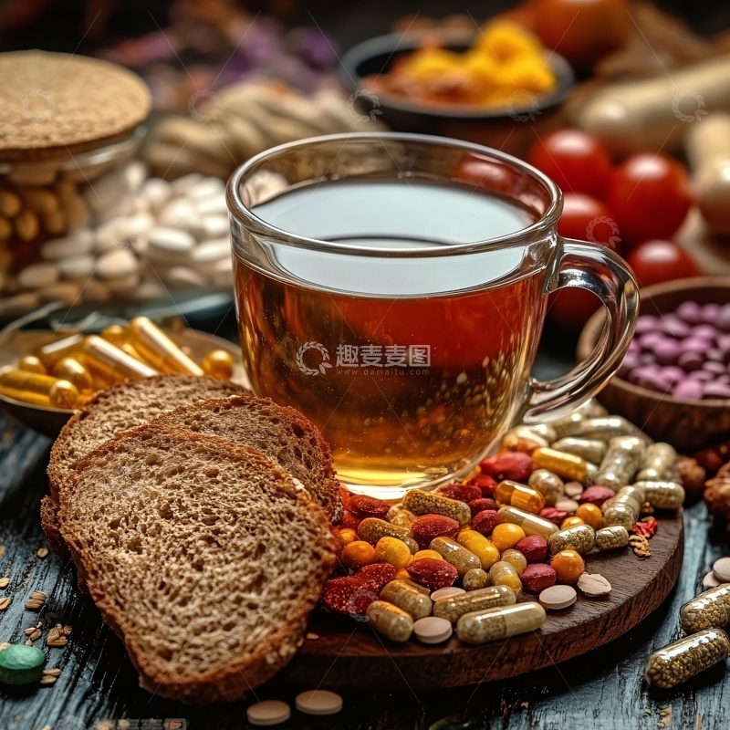 高清大图下载【趣麦麦图】高清保健食品1