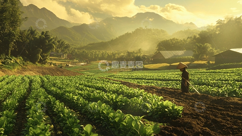 高清大图下载【趣麦麦图】东南亚农业